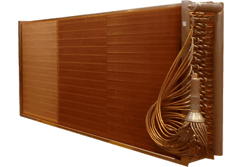 Chilled water coil manufactured by Kailco International Industrial Coils