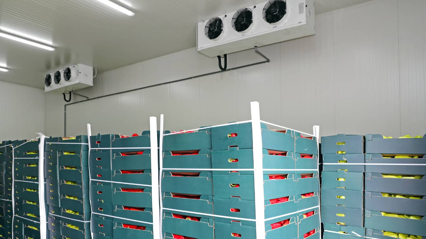 This is Kailco International’s industrial cold room cooling unit, designed for efficient and reliable temperature control in commercial and industrial refrigeration applications.