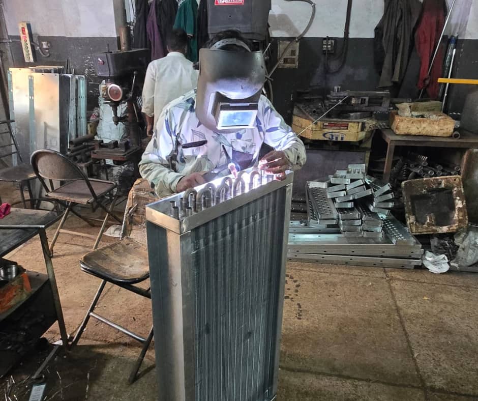 Chilled water coil manufactured by Kailco International